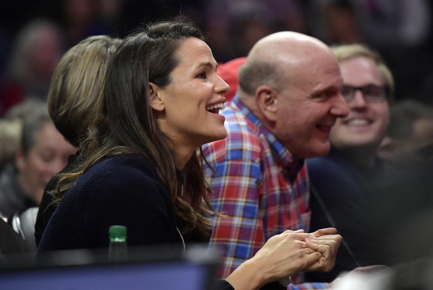 ennifer Garner, Steve Ballmer