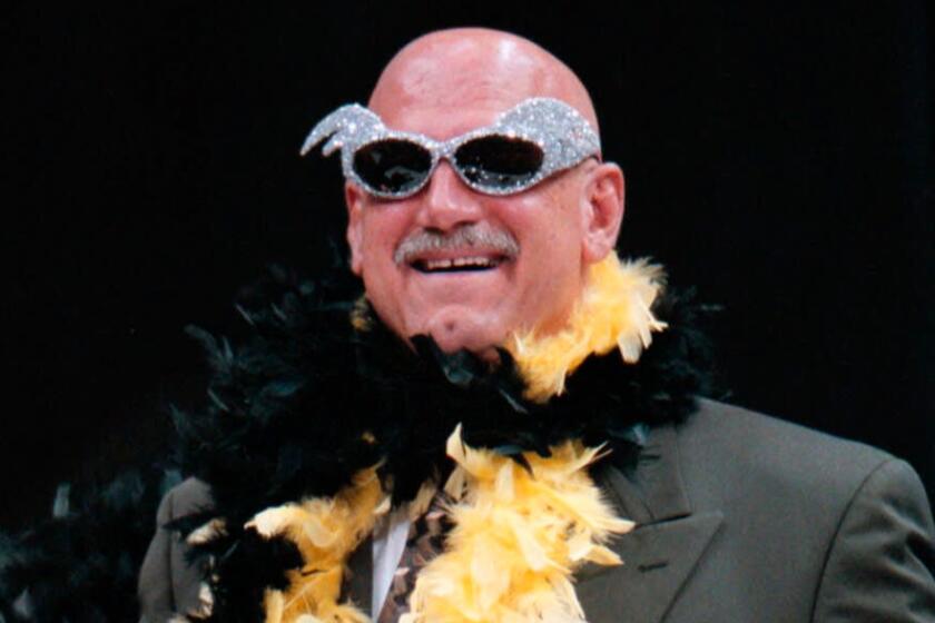 Jesse Ventura at a WWF press conference in 1999. Now a $1.8 million jury award in his favor has been rejected.