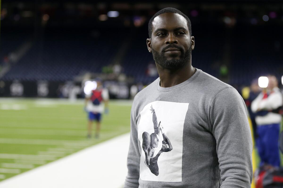 Animal rights activists don't want NFL to honor Michael Vick - Los Angeles  Times