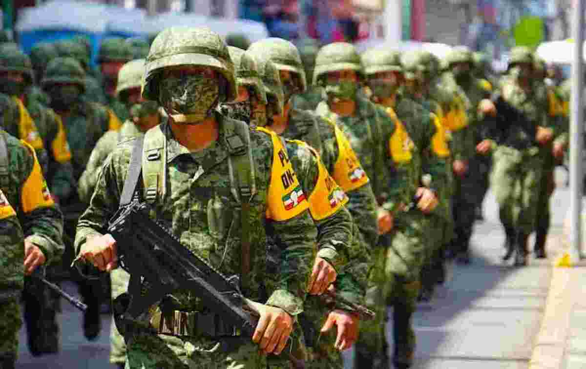 Soldados del Ejército Mexicano