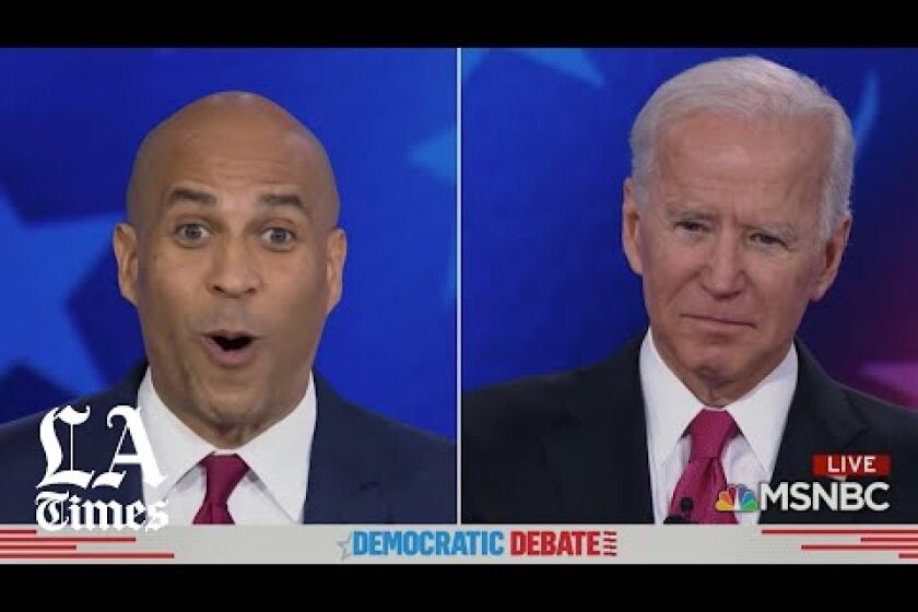 Booker on Biden's recent marijuana remarks: 'I thought you might’ve been high when you said it.'