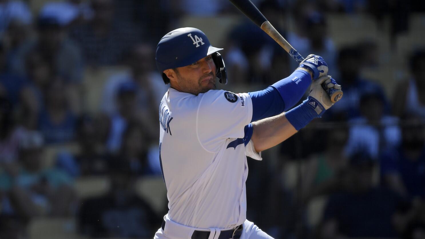 Dodgers cautious with outfielder A.J. Pollock's sore groin - The