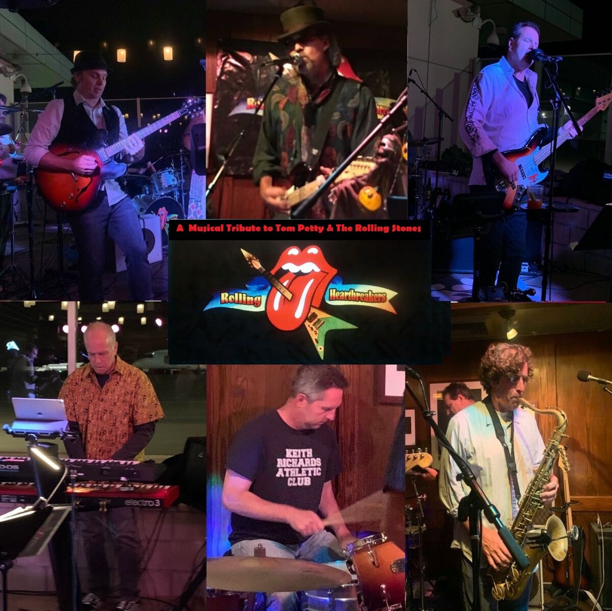 The Rolling Heartbreakers are known mostly for their renditions of Rolling Stones and Tom Petty songs.