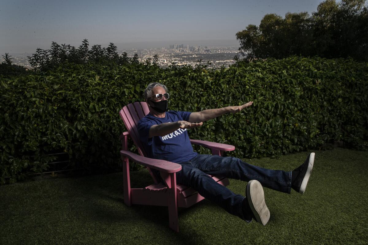 Mark Mothersbaugh at home.