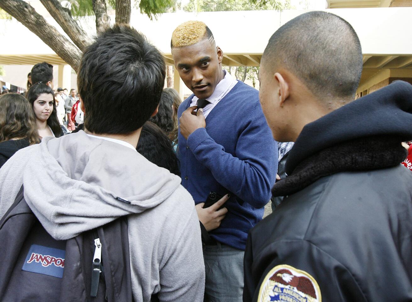 Photo Gallery: Glendale High School's Michael Davis signs letter of intent for BYU