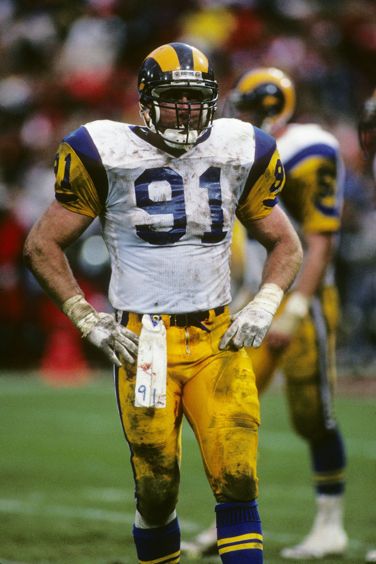 Kevin Greene, former pass rusher for Rams and Steelers, dies - Los Angeles  Times