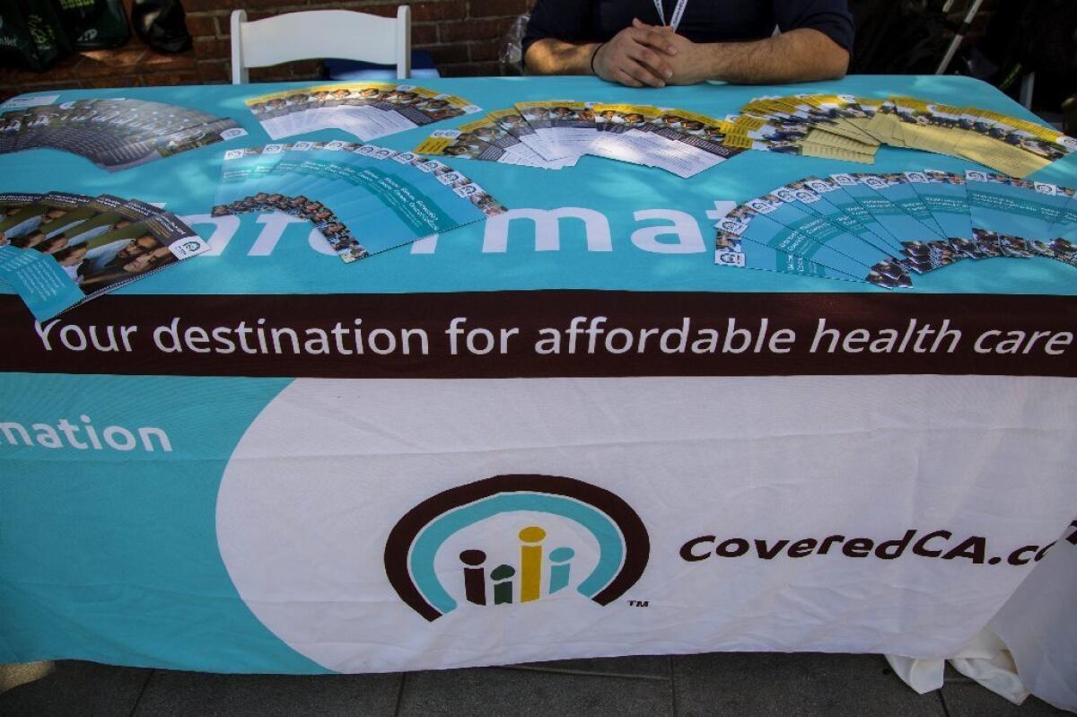 Covered California offers health insurance information in downtown Los Angeles ahead of the March 31 enrollment deadline.