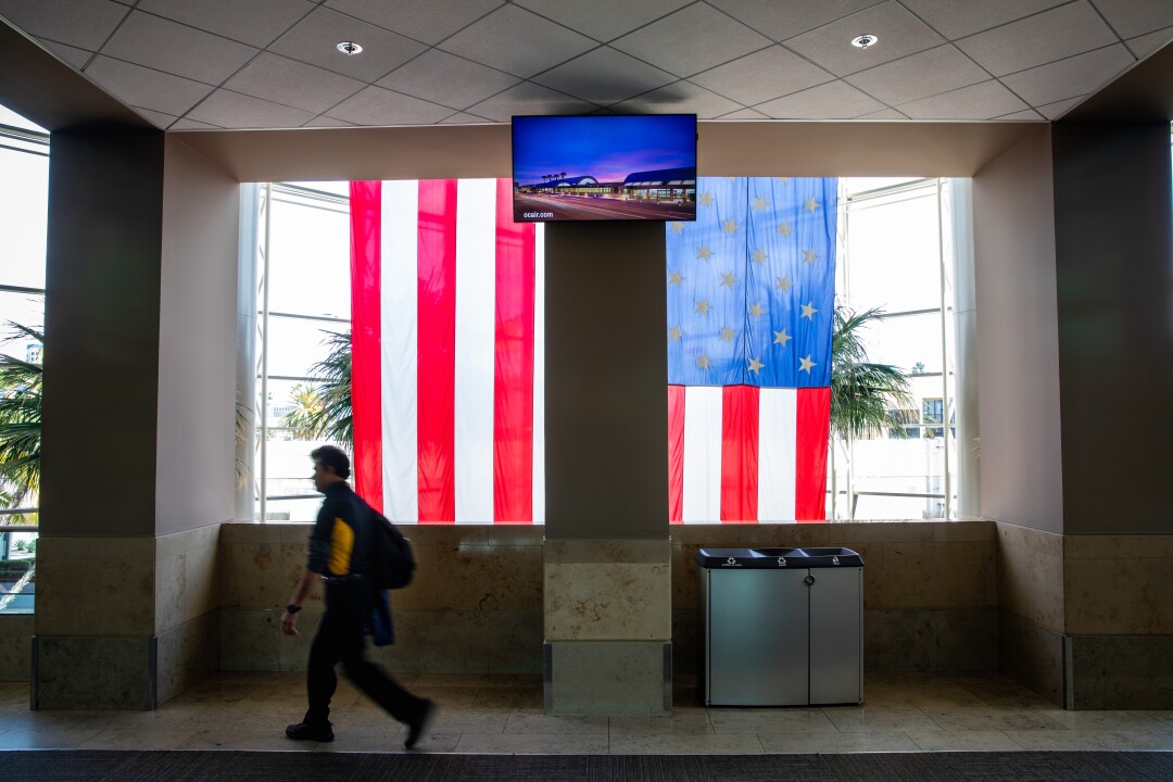 John Wayne Airport in Santa Ana