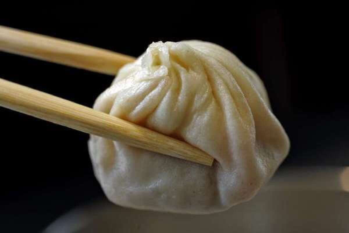 Din Tai Fung, known for its juicy pork-filled soup dumplings, is opening at American at Brand in Glendale.