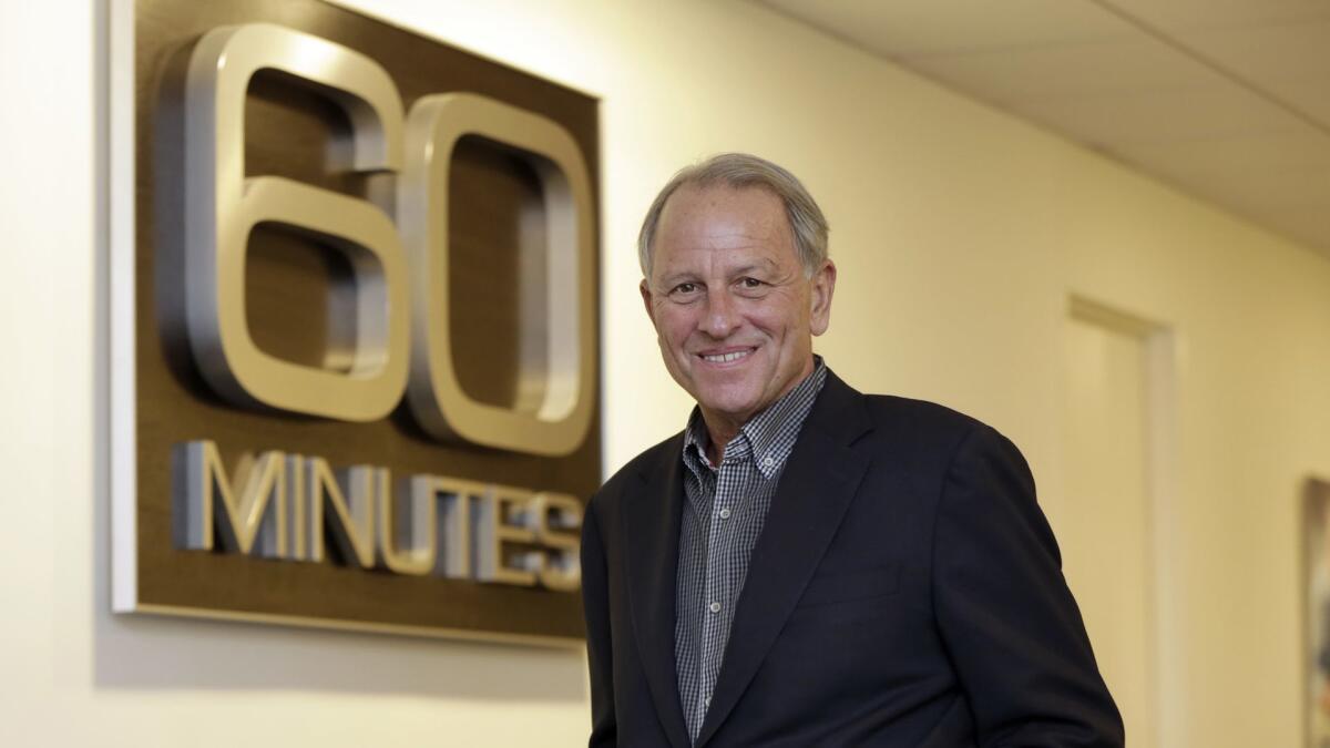 Former "60 Minutes" executive producer Jeff Fager at the newsmagazine's New York offices in September 2017.