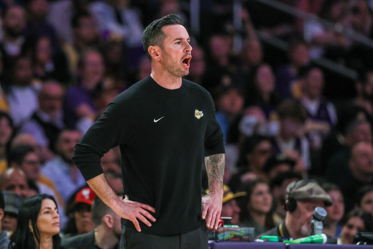 Lakers find an identity, forged by a true leader in JJ Redick - Los Angeles Times