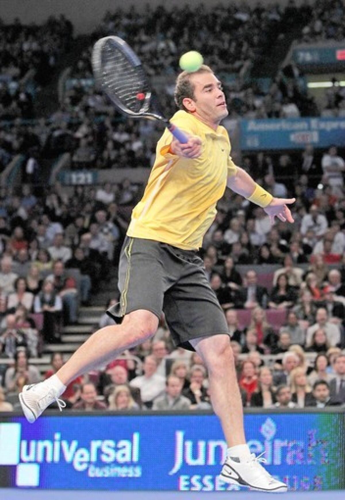 Pete Sampras is the Newport Beach Breakers' marquee player and will be playing July 9 at The Tennis Club Newport Beach.