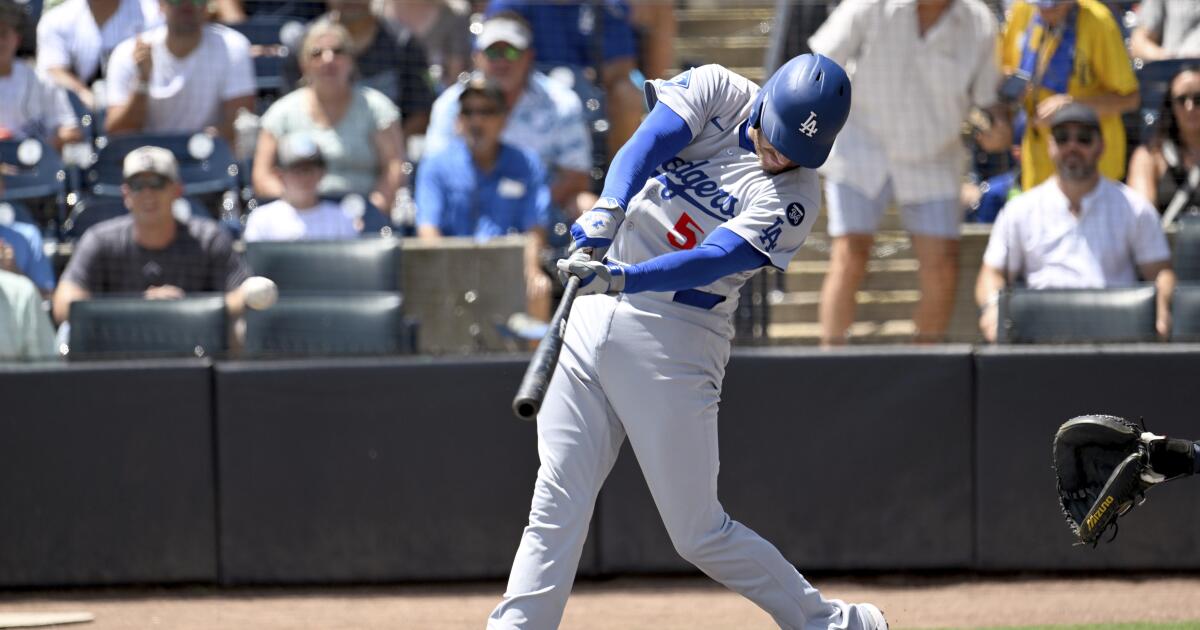 Dodgers manufacture enough offense to slip past Tampa Bay Rays