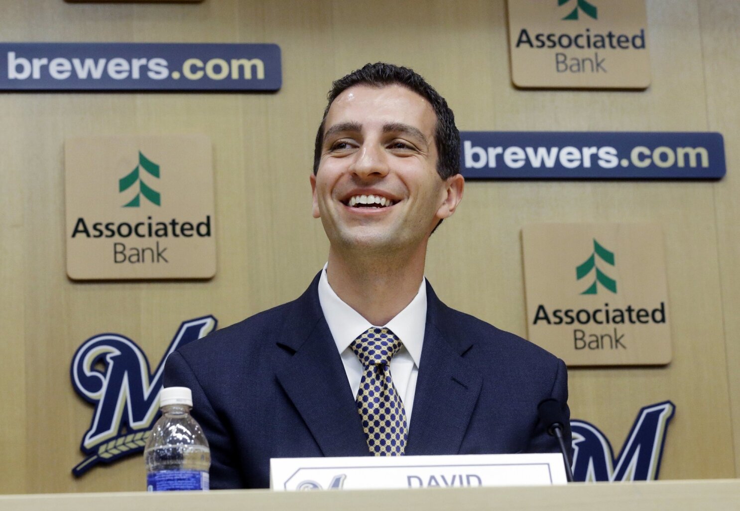 Brewers President of Baseball Ops, David Stearns