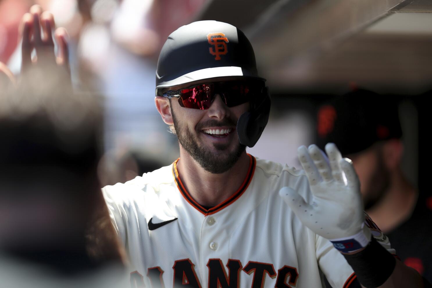 Bryant homers in Giants debut, San Francisco tops Houston - The San Diego  Union-Tribune