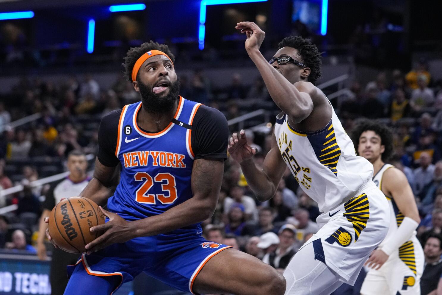 Quickley, Grimes lead Knicks past Pacers, 138-129 - The San Diego