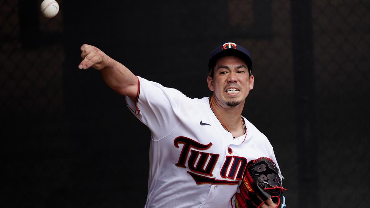 Twins' Kenta Maeda 'never even dreamed of' opening-day start - The San  Diego Union-Tribune