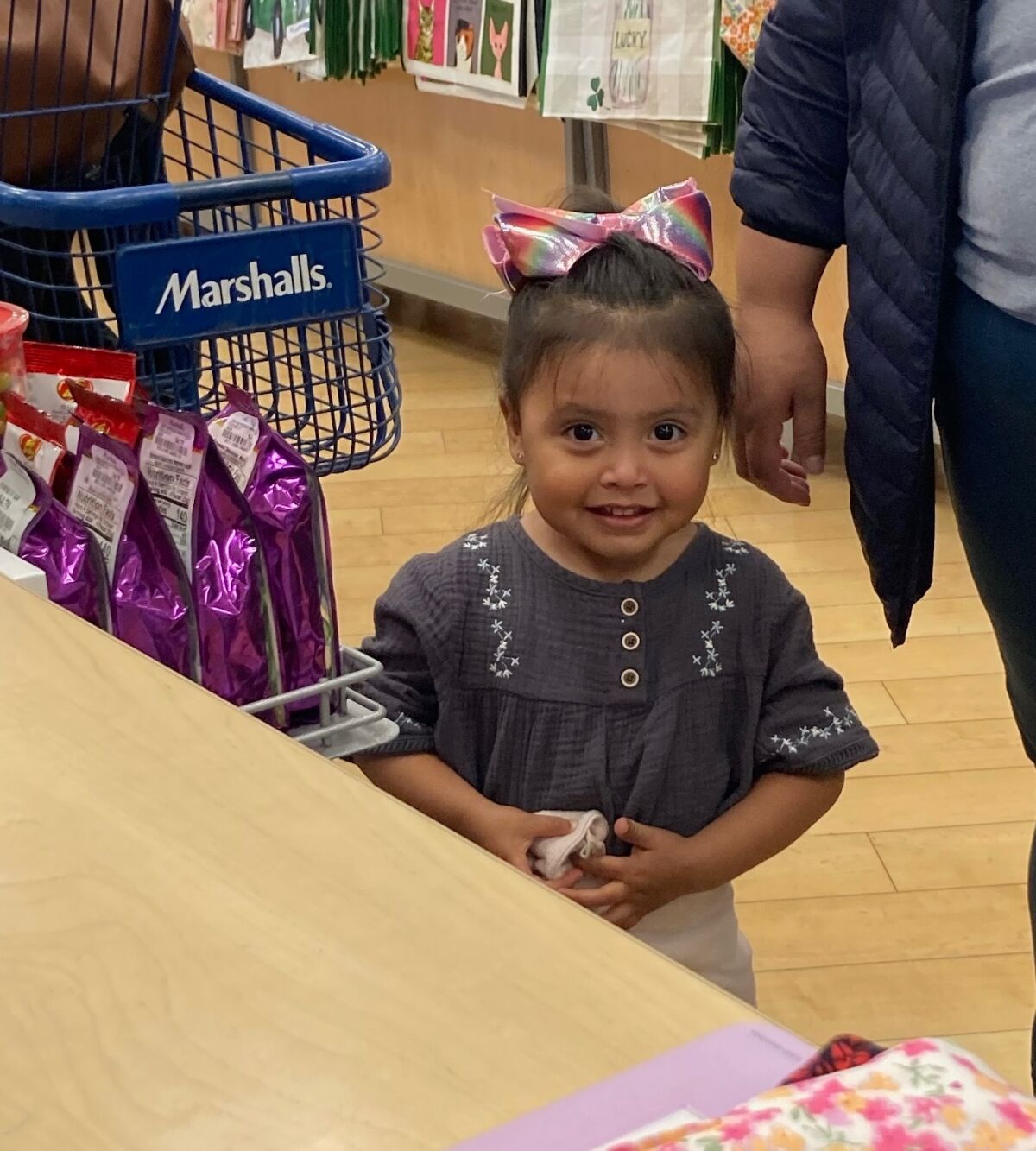 Angela Fuentes at the recent Operation School Bell event.