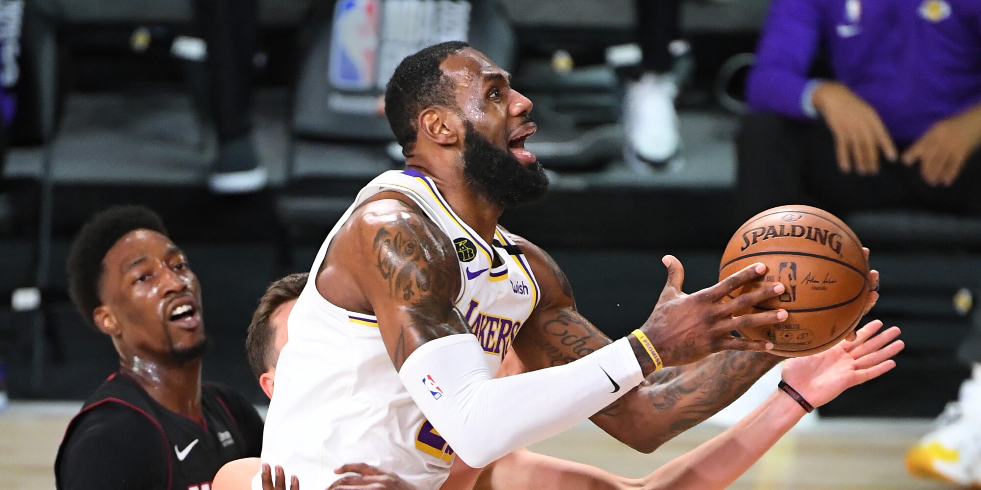 Lakers Are Nba Champions After Defeating The Miami Heat Los Angeles Times