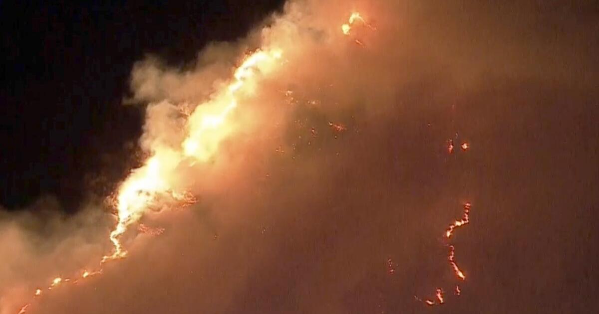 Fire breaks out along Highway 405 in Sepulveda Pass, burns Bel Air Fire breaks out along Highway 405 in Sepulveda Pass, burns Bel Air