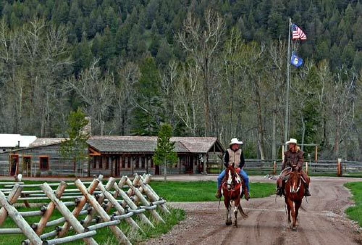 Riding is a traditional pastime at Rock Creek, just as it is at other dude ranches. However, a lot of things have changed since 1991's "City Slickers." Then, it was all about horses and cattle. Today, a dude ranch can be a place to hold a wedding, a birthday party or even a wine tasting.