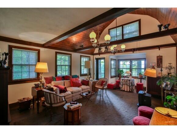 J.D. Salinger's home for sale - living room