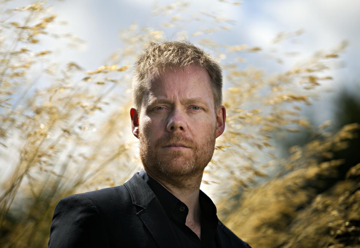 German-British composer Max Richter in Oxfordshire, United Kingdom.