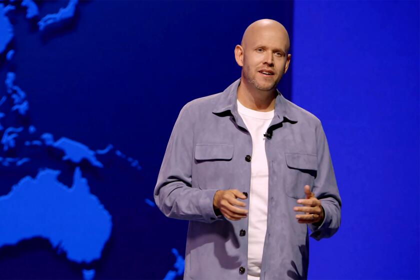 Daniel Ek, founder and chief executive of Spotify.