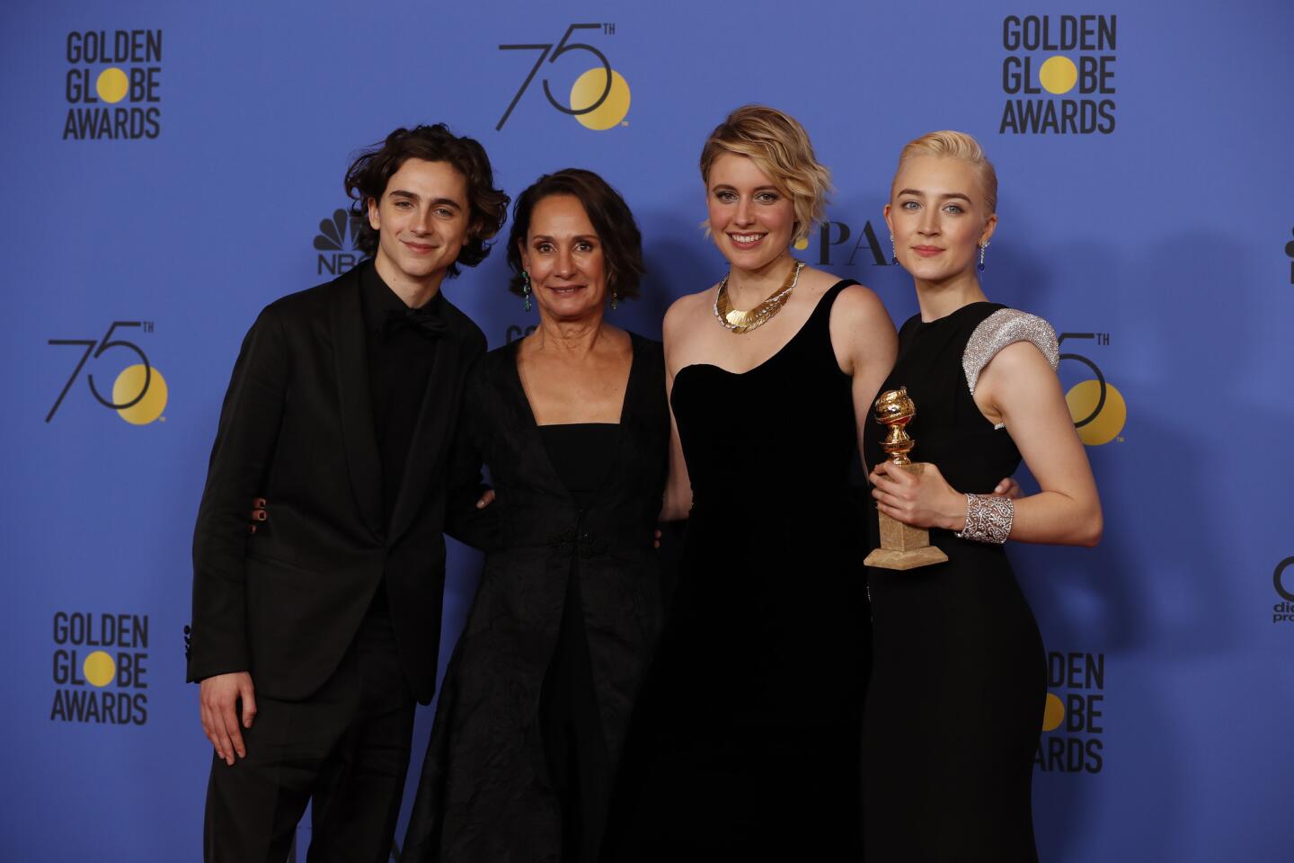 Golden Globe winners' room