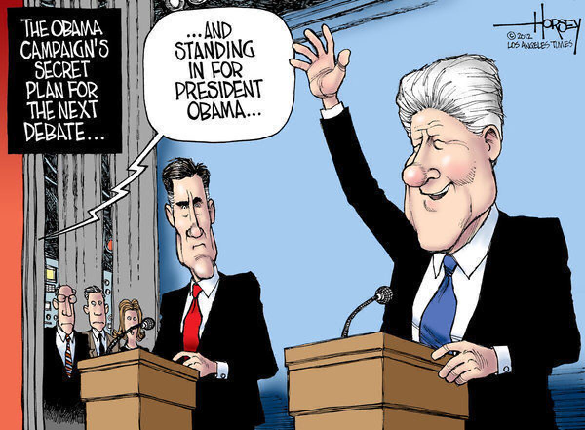 If only Bill Clinton could be Obama's debate surrogate