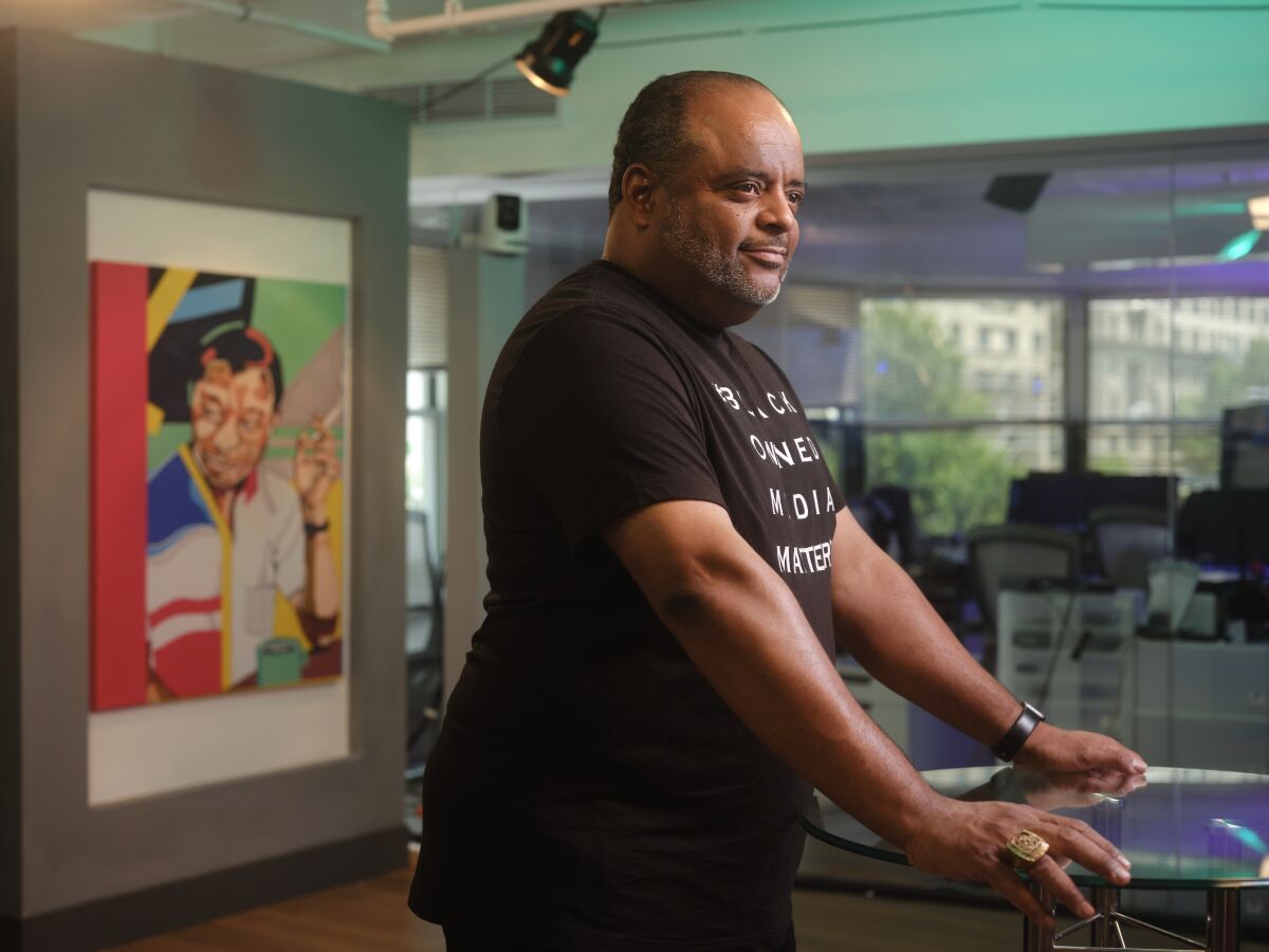 Roland Martin Believes In Black Owned Media Los Angeles Times Roland Martin Believes In Black Owned Media Los Angeles Times