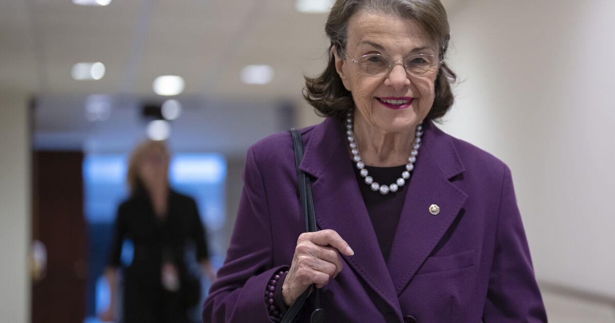 Feinstein says late husband’s trust not paying her medical bills, asks court for more control