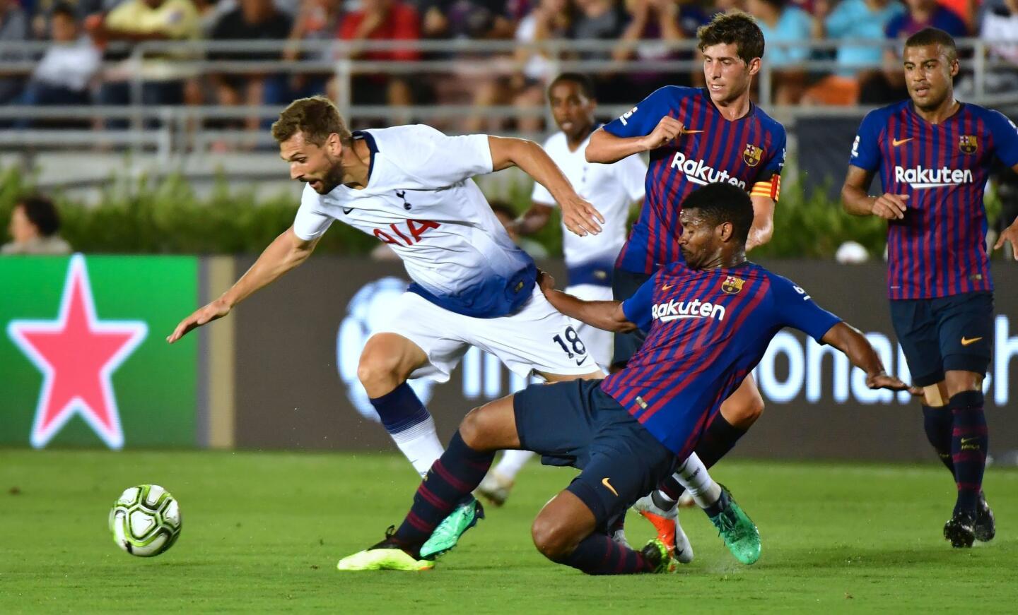 Barcelona vs. Tottenham