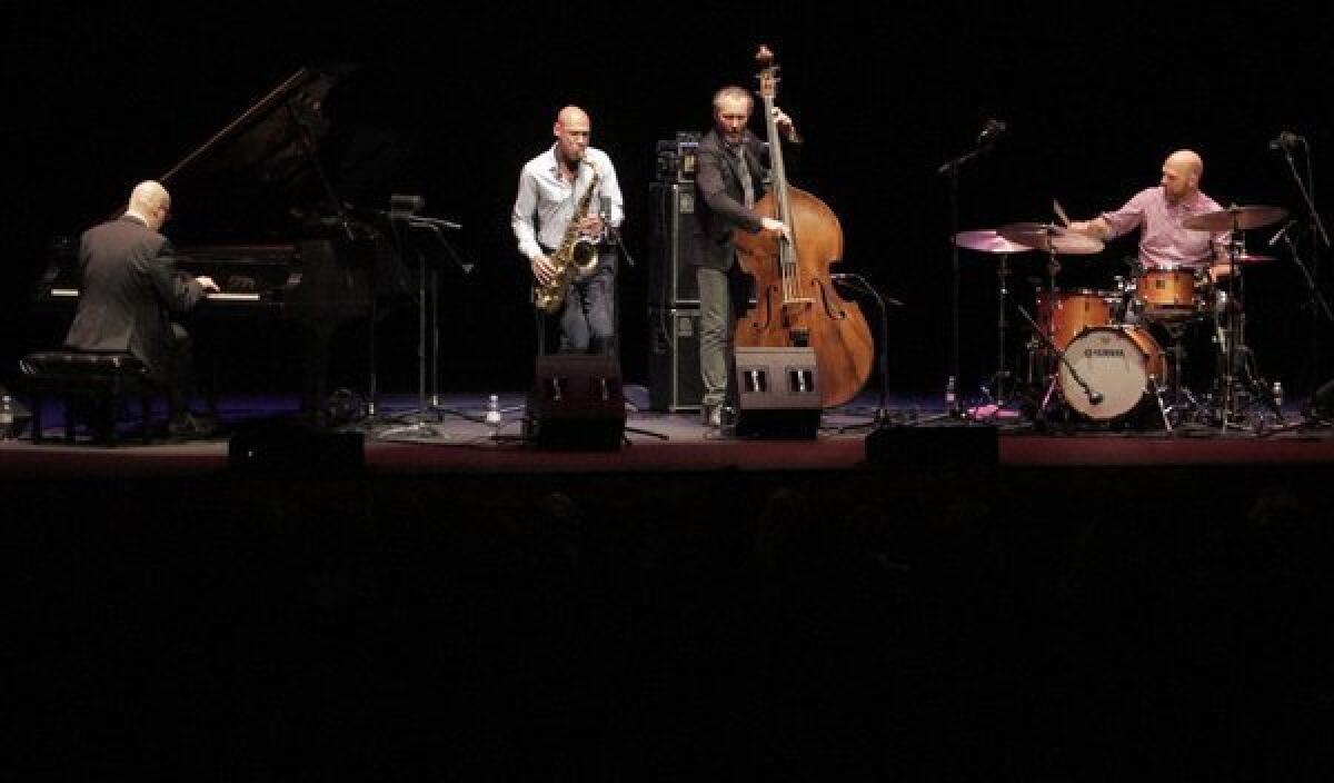 The Bad Plus, with Ethan Iverson on piano, Reid Anderson on bass and Dave King on drums, are joined by Joshua Redman on saxophone.