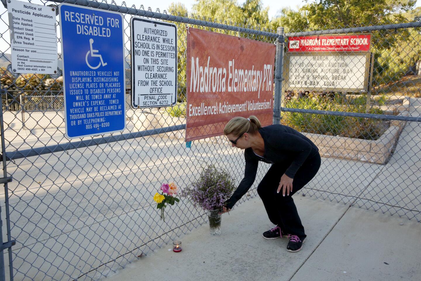 Model rocket explosion at Thousand Oaks school