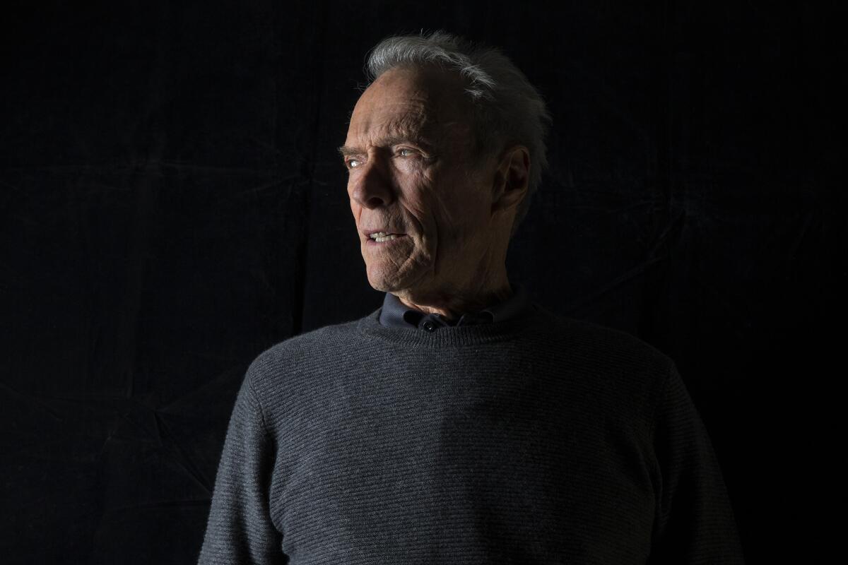 Clint Eastwood in 2014 as he promoted his film "American Sniper."