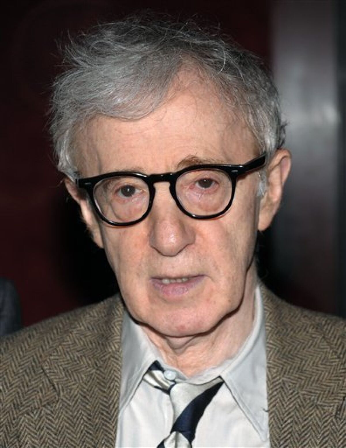 FILE - In this April 22, 2009 file photo, director Woody Allen attends the 2009 Tribeca Film Festival opening premiere of 'Whatever Works' at the Ziegfeld Theater in New York. (AP Photo/Evan Agostini, File)