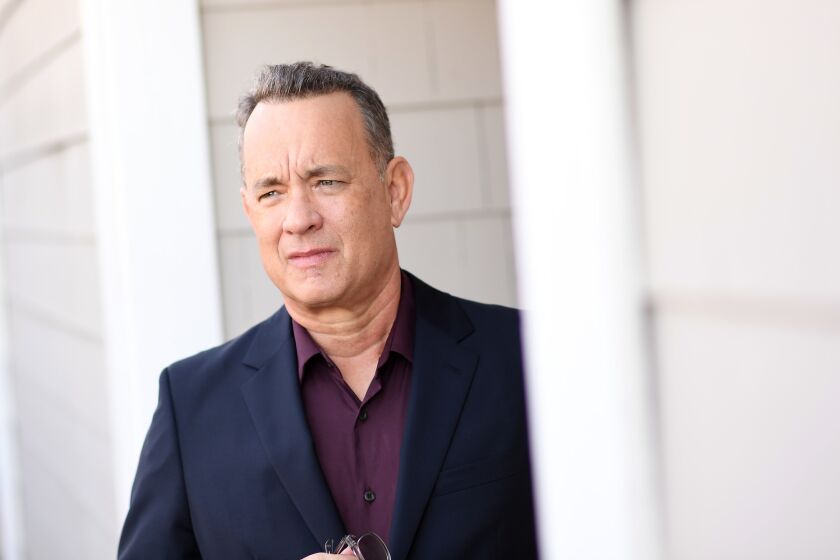 SANTA MONICA, CALIFORNIA DECEMBER 19, 2017-Actor Tom Hanks stars in Steven Spirlber's movie "The Post." (Wally Skalij/Los Angeles Times)