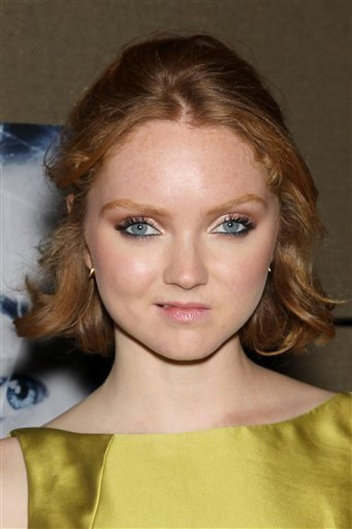 In this April 11, 2012 photo, actress Lily Cole is shown at the premiere of the IFC film "The Moth Diaries" at the Tribeca Grand Hotel Screening Room in New York. The successful model -actress launched an eco-friendly clothing line, has two upcoming films and a new television series in the works. (AP Photo/Starpix, Marion Curtis)