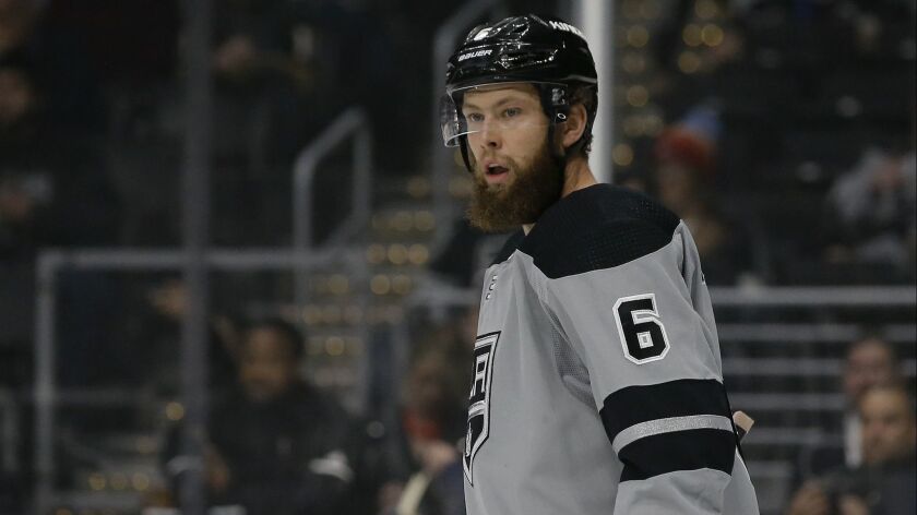 Defenseman Jake Muzzin is dealt to Toronto as the Kings move older players and transition into the future.