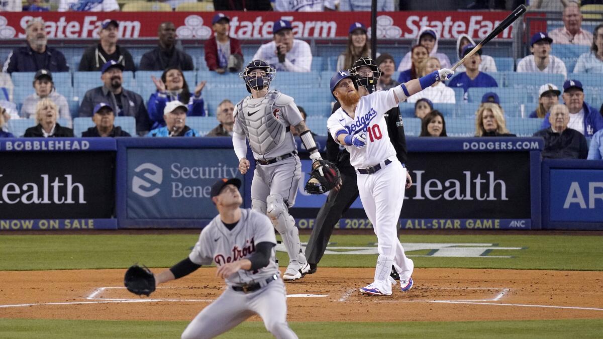 Justin Turner and Chris Taylor Bother Homer in Dodgers 5-1 Win Over Tigers  – NBC Los Angeles