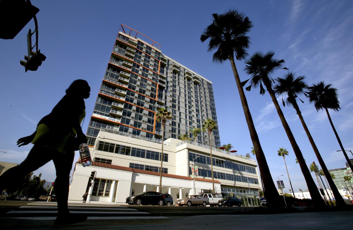 Los Angeles building officials issued an order to developer CIM Group to vacate the 22-story apartment building known as Sunset and Gordon. A judge has refused to halt the clearance via temporary restraining order.