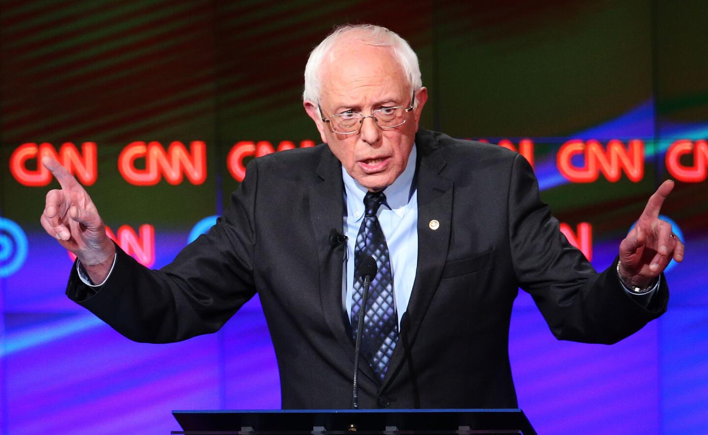 Democratic Presidential Candidates Debate In Flint