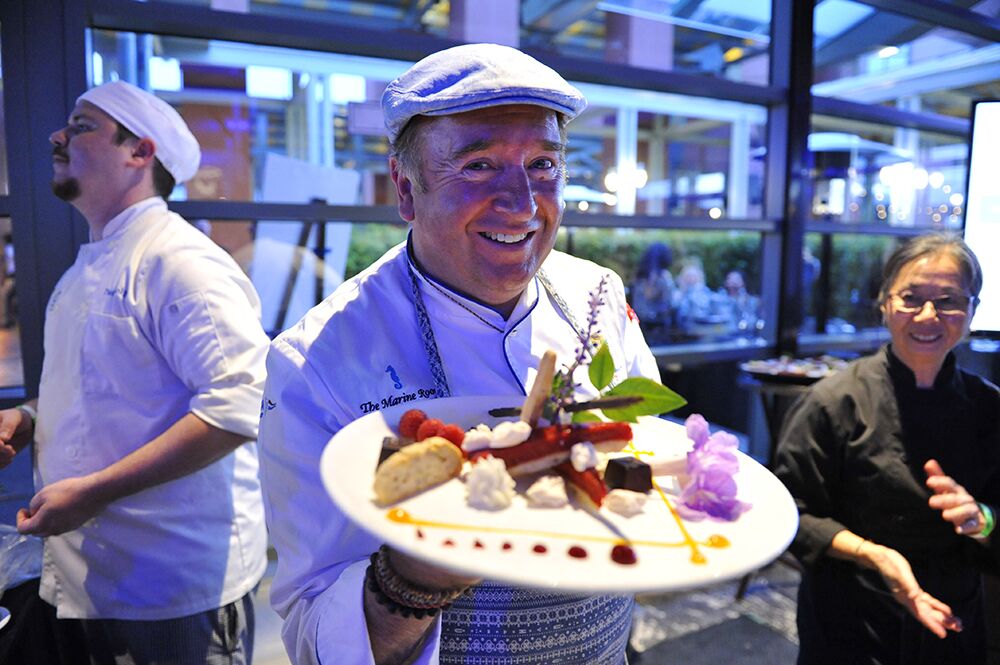 Sam "The Cooking Guy" Zien and more local chefs raised money at the Mama's Day 2019 Tasting Event at the Hyatt Regency La Jolla at Aventine on Friday, May 10, 2019.