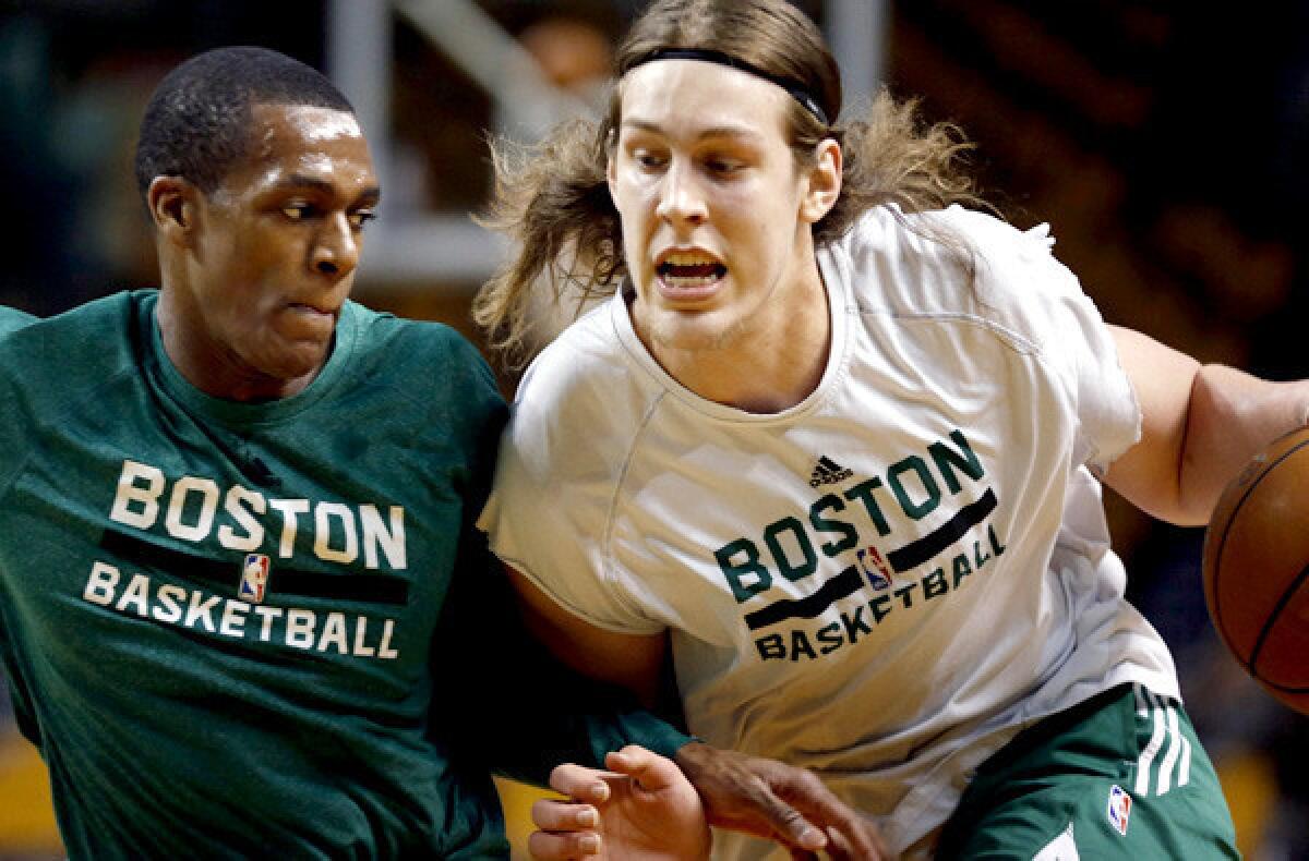 Kelly Olynyk Signed Celtics Jersey (Celtics LOA)
