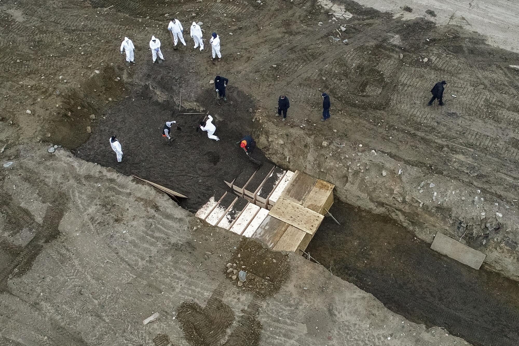 New York public burials on Hart Island