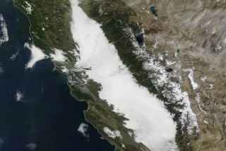 Stubborn clouds over Central California may bring record-cool December - Los Angeles Times