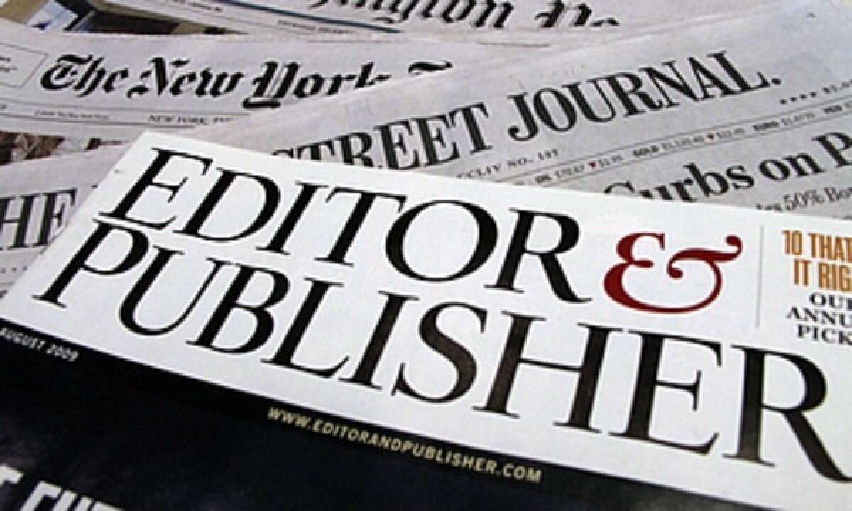 Editor & Publisher, which has chronicled the American newspaper industry for more than a century, has been sold.