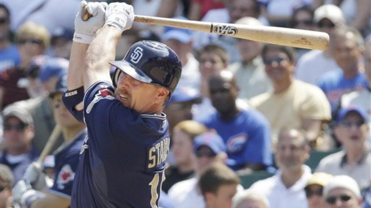 Stairs, Gonzalez help Padres beat Cubs