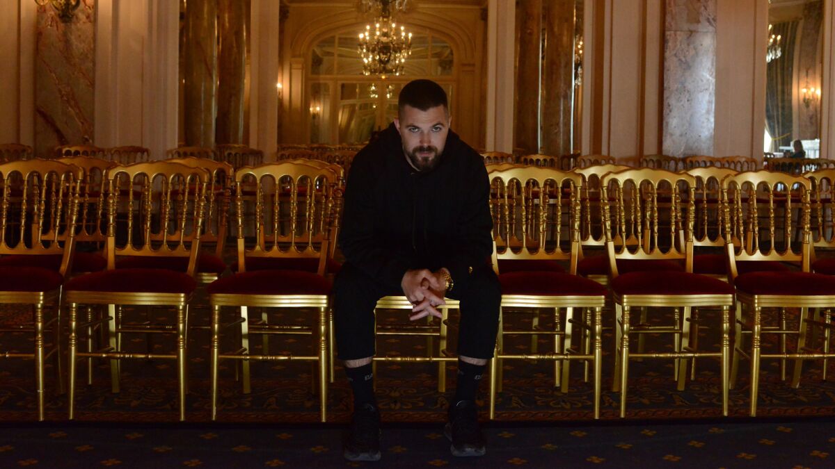 Director Robert Eggers at the Carlton Hotel in Cannes for his movie "The Lighthouse."